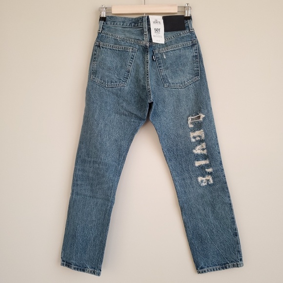 Levi's 501 Made & Crafted High Rise Straight Jeans - Picture 5 of 8
